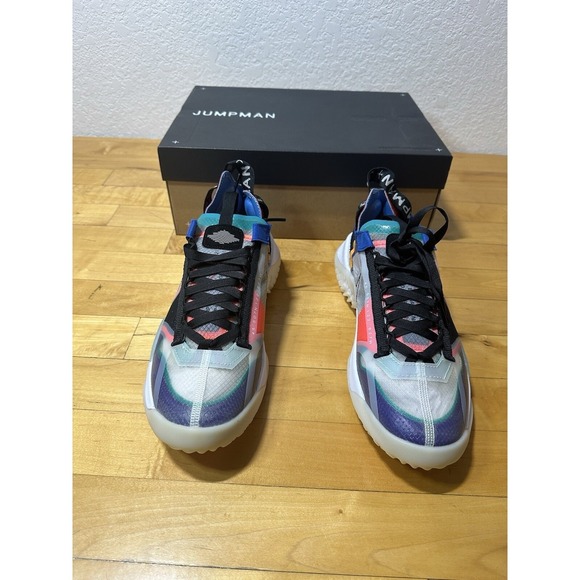 Jordan Delta Breathe Clear White Dark Concord Mens Size 8 CW0783-900 Sneakers